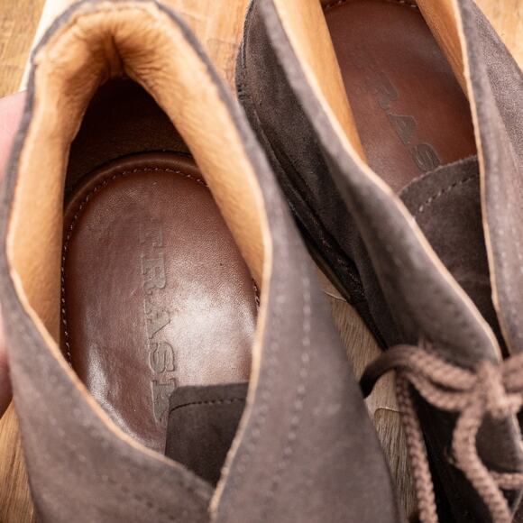 TRASK Brady Brown Suede Men’s Chukka Boot Size 11 M Excellent Condition - Picture 7 of 10
